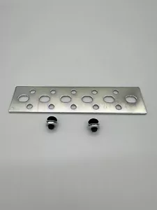 FLAT ADAPTER PLATE BRACKET SEATBELT MOUNTING FLOOR KIT 1765171 - Picture 1 of 4