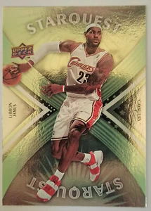 LEBRON JAMES SQ-17 UPPER DECK STARQUEST FIRST EDITION 2008-09 - Imagen 1 de 2