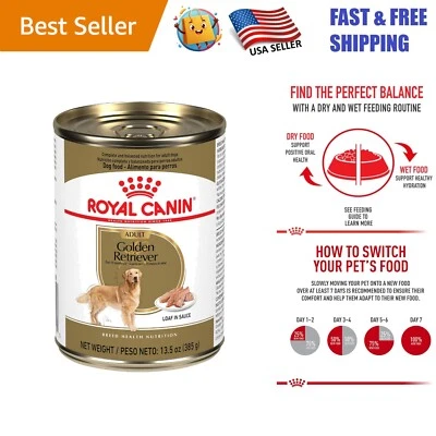 Golden Retriever Loaf in Sauce - 13.5 oz Canned Dog Food, 12-Count Quality Nu... - Image 1 of 4