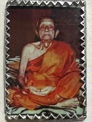 PHRA LP KONG WANGSAPPHAROT RARE OLD THAI BUDDHA AMULET PENDANT MAGIC ANCIENT#12 - Image 1 of 4