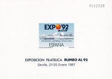 Spain 1987 Edifil OP #11 Philatelic Exhibition "Rumbo al 92. Sevilla" MNH VF