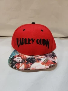 HARLEY QUINN Snapback Truckers Hat Six Flags Suicide Squad DC Cap Snap Back OS - Picture 1 of 3
