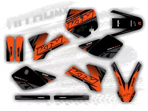 NitroMX Graphics Kit for KTM SX 50 SX50 2002 2003 2004 2005 2006 2007 2008 - Picture 1 of 1