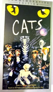 Cats The Musical VHS Commemorative Ed.Elaine Paige John Mills FREE Ship Sealed - Picture 1 of 4
