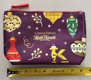 Kiehl’s MakeUp Cosmetics Pouch Bag Maite Franchi Limited Edition Travel Size New - Picture 1 of 3