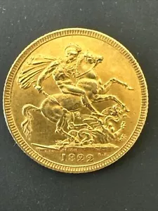 Großbritannien 1822 - 1 Sovereign - King George IV - Bild 1 von 2