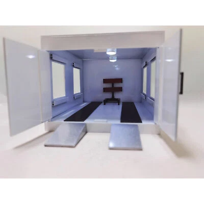 Diorama 1/18 Coche Garaje Taller Mantenimiento Reparación utilería Escena Exhibición Juguete ModoH Foto 1 de 4