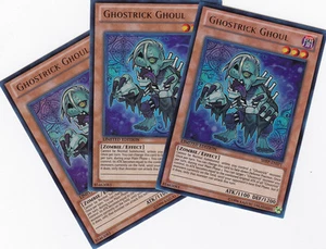 3x GHOSTRICK GHOUL SHSP-ENSP1 ULTRA RARO PROMOCIÓN YUGIOH ESPECTROS DE SOMBRAS x 3 - Imagen 1 de 1