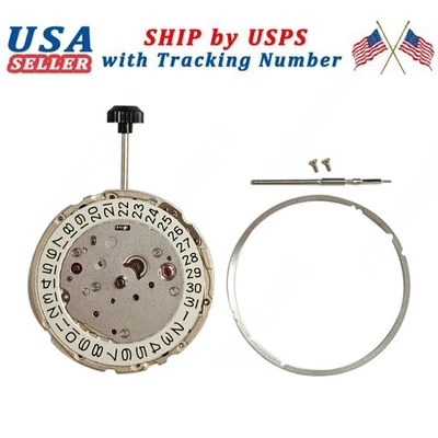 For Miyota 9015 Automatic Mechanical Watch Movement Date at 3 Movement Part OEM - Image 1 of 4