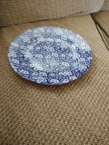 Vintage CROWNFORD China Staffordshire CALICO 10 1/2" Dinner Plate - Picture 1 of 4