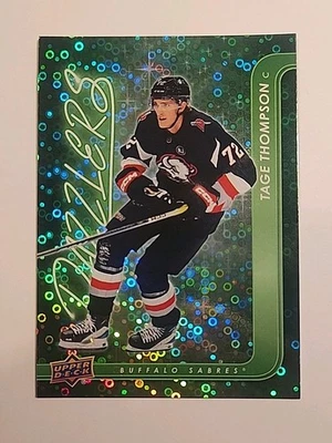 2024-25 Upper Deck Series 2 - Dazzlers Tage Thompson #DZ-72 Green - Image 1 of 2