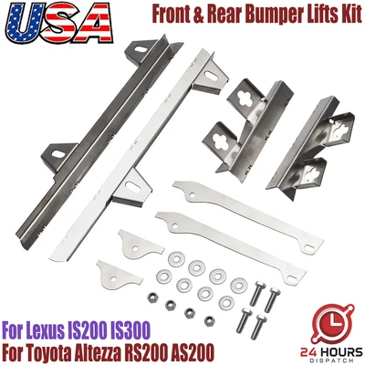 Front & Rear Bumper Lifts For Lexus IS200 IS300 Altezza XE10 With Hardware US Foto 1 de 4