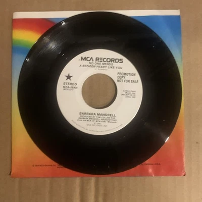 Black Friday 45 Sale - Barbara Mandrell, No One Mends A Broken Heart Like You - Image 1 of 2