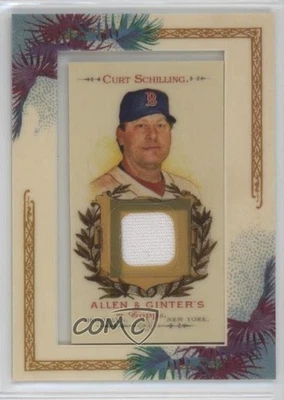 2007 Topps Allen & Ginter's Framed Mini Relics Curt Schilling #AGR-CMS - Image 1 of 2
