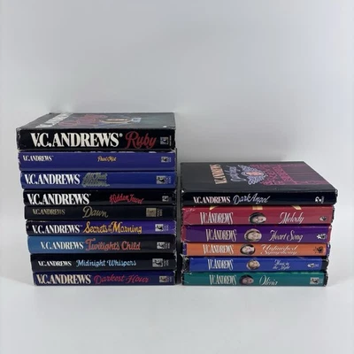 VC Andrews Hardcover Book Lot Of 15 Landry Logan Cutler Casteel Series HCDJ - Image 1 of 4