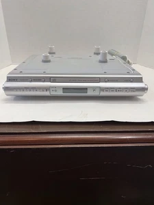 Sony ICF-CDK50 orologio radio CD AM/FM sotto armadio testato ottimo - Foto 1 di 4