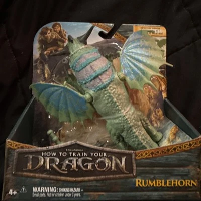 2025 How To Train Your Dragon Live Action Movie  RUMBLEHORN -  IN HAND - Image 1 of 4