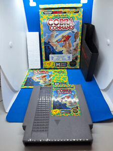 COBRA COMMAND (Nintendo NES) Complete in Box CIB - EXCELLENT Shape !