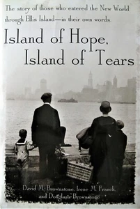 ISLAND of HOPE ISLAND of TEARS Story of Those Who Entered New World thru Ellis - Picture 1 of 10