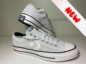Converse Star Player 76 OX Low Top Athletic Casual Faux Leather Sneakers - NEW - Picture 1 of 11