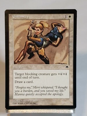 MTG Gallantry Tempest Regular Uncommon Magic - Image 1 of 4