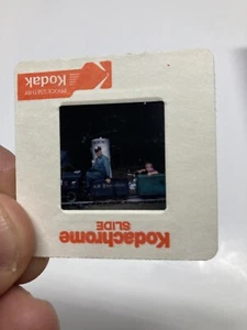 Vintage Train Ride Slide Conductor And Child - Picture 1 of 3