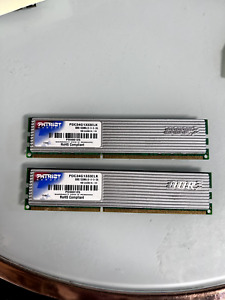 [Set of 2] Patriot 4GB Ram Cards DDR3 PDC34G1333ELK 2X2GB