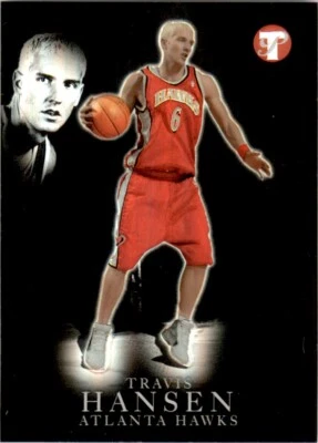 2003 Topps Pristine Refractor #175 Travis Hansen Atlanta Hawks /149 - Image 1 of 2