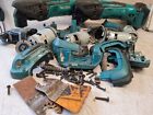 2 X Makita 18v Multi Tool.DTM50 For Spares Or Repairs + Parts. 