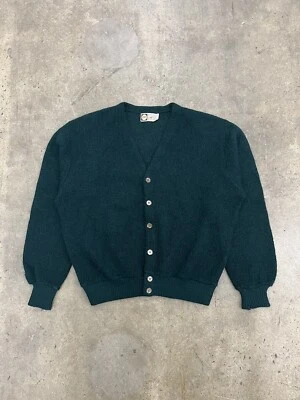 Vintage 60’s Jack Nicklaus Revere Vintage Mens Golf Sweater Cardigan Green Sz L Foto 1 de 4