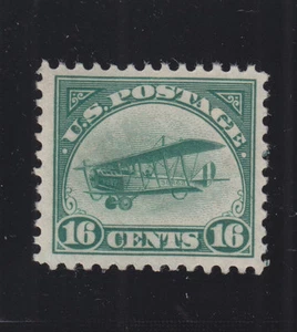 US C2 16c Air Mail Mint VF-XF OG H SCV $65 - Picture 1 of 2
