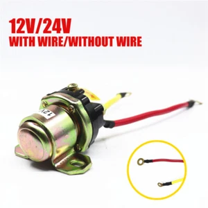 12 24V Starter Relais Anlasserrelais Magnetschalter switch - Bild 1 von 5