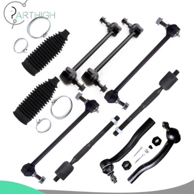 10x Front Tie Rod End Sway Bar End Link For 2002-2003 Lexus ES300 Toyota Camry - Image 1 of 4