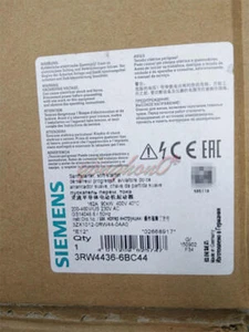 ONE New Siemens soft starter 3RW4436-6BC44 3RW44366BC44 - Picture 1 of 1
