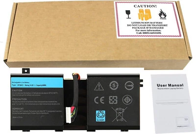 2F8K3 02F8K3 G33TT KJ2PX 0NU209 Akku Für Dell Alienware 17 M17X-R5 18 M18X-R3 - Bild 1 von 4