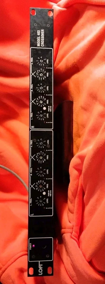 🔥 Loft 403, Stereo Crossover, Vintage Rack ~ Power Tested (See Photos) 🔥 - Image 1 of 4
