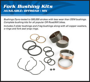 Fourche Bush Kit Kawasaki KX 125 250 1991-1995 KX 500 91-96 38-6069