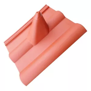 Dachpfanne PVC Abdeckung aus Kunststoff Dachziegel Frankfurter Ziegelrot - Bild 1 von 3