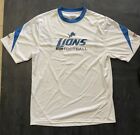 Nfl Reebok Detroit Lions Team Issued Shirt From Staff Member Medium White M