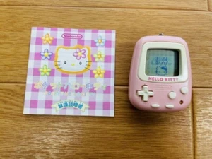 Pocket Hello Kitty Game Nintendo x Sanrio Pedometer Console 1998 used　tested - Picture 1 of 3