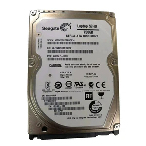 Seagate 750GB ST750LM000 5400RPM SATA 2.5" SSHD Hybrid Hard Disk Drive - Picture 1 of 4