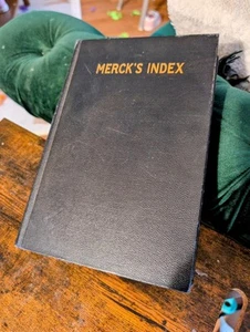 1930 Merck's Index 4th Edition Merck & Co Inc Hardcover Chemistry Medicine Book - Picture 1 of 21