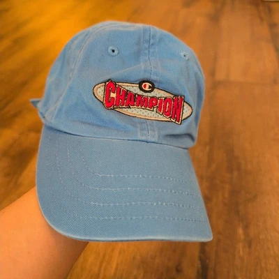 Gorra Champion Ajustable Bordada Retro Azul Foto 1 de 4