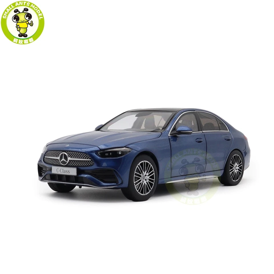 1/18 NZG Mercedes-Benz C-Klasse 2025 W206 blau Diecast Modellauto Geschenke