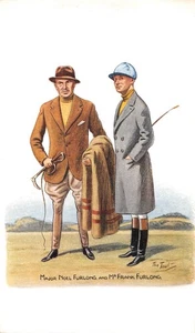 PFERDERENNEN CARTOON KARIKATUR MAJOR NOEL FURLONG & MR FRANK FURLONG - Bild 1 von 1
