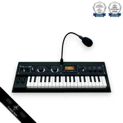 Korg Microkorg XL + Plus Keyboard Synthesizer Vocoder JP 37 Tasten schwarz... - Bild 1 von 4