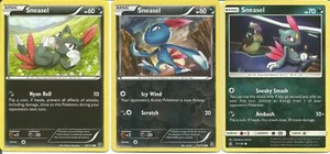 Pokemon Sneasel L0t - 60/114 - 73/156 - 51/106 Rev Holo - NM/M - Picture 1 of 1