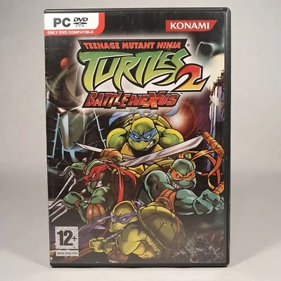 Teenage Mutant Ninja Turtles 2 Battle Nexus PC Konami Game DVD-ROM 2004 Manual - Image 1 of 3