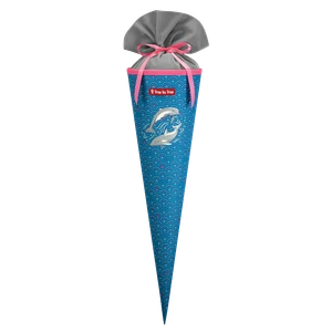 Step by Step Stoff-Schultüte 70cm Dolphin Pippa Delfin Flipper - Bild 1 von 1