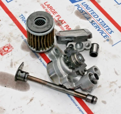 LOTE DE PEÇAS DE BOMBA DE ÓLEO 2009 YAMAHA YZ250F FABRICANTE DE EQUIPAMENTO ORIGINAL! / VIN #G336E-011732 - Imagem 1 de 2